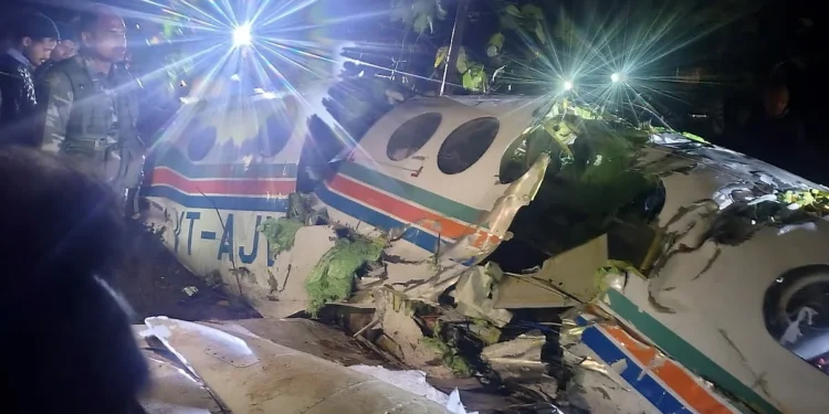 Ranchi to Delhi air ambulance crash