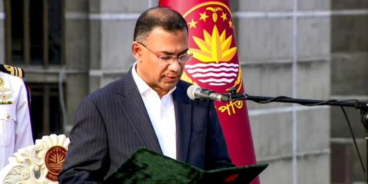 Tarique Rahman takes oath as Bangladesh PM