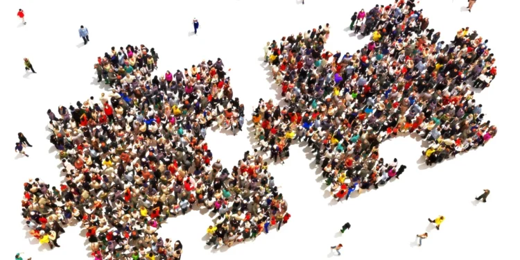 The million-people jigsaw