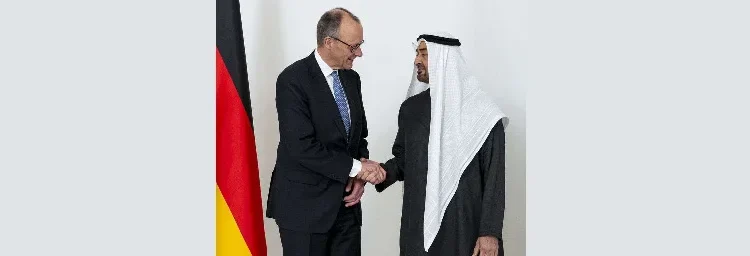UAE President, German Chancellor discuss bilateral cooperation