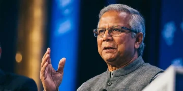 Yunus brings up India's Seven Sisters in farewell speech