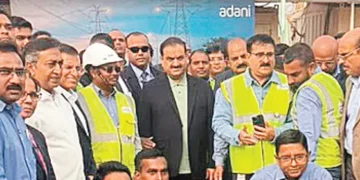 Industrialist Gautam Adani reached Mirzapur