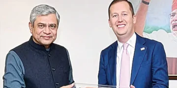 Ashwini Vaishnav meets Sergio Gor to discuss expanding collaboration in semiconductors