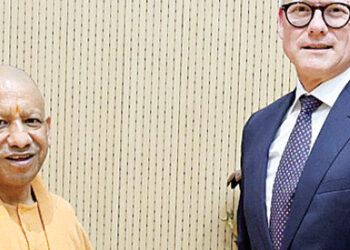 The head of AP Moller-Maersk met with CM Yogi.