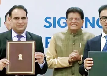 India has reached an agreement on another trade deal.