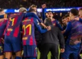 Barcelona thrash Newcastle to quarter-final