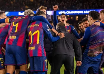 Barcelona thrash Newcastle to quarter-final