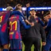 Barcelona thrash Newcastle to quarter-final