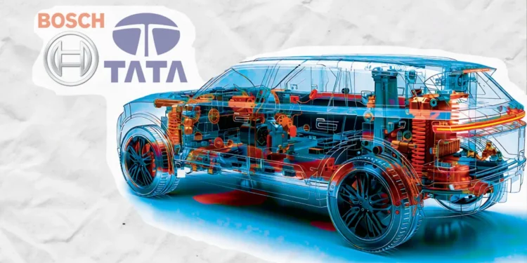 Bosch Tata Autocomp joint venture India EV