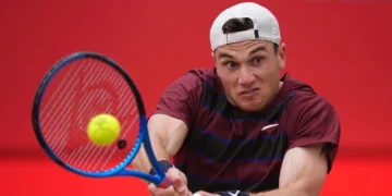 Draper downs Djokovic to reach quarters