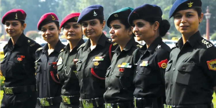 Expanding role of women in Indian ARMED FORCES