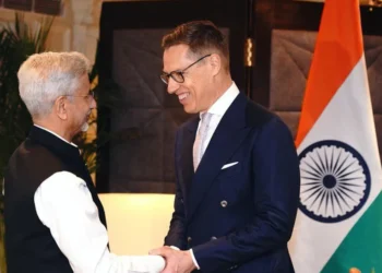 Jaishankar meets Finnish President Stubb