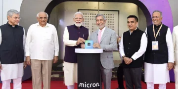 PM Modi inaugurates semiconductor facility in Gujarat