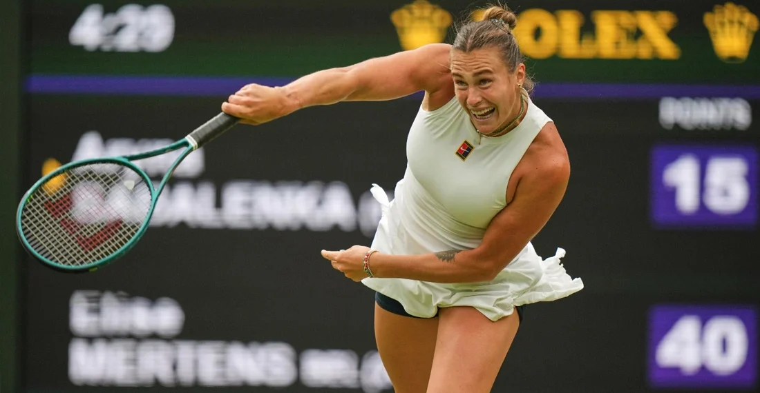 Sabalenka storms into quarters