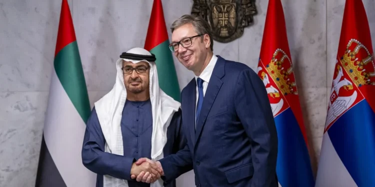 UAE, Serbia discuss regional developments
