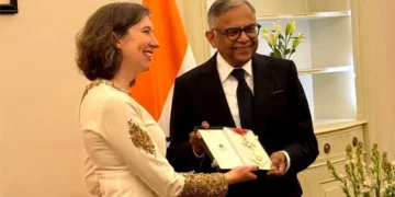 UK honour for Chandrasekaran