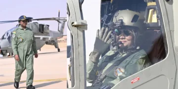 जैसलमेर में राष्ट्रपति मुर्मू ने LCH ‘प्रचंड’ में भरी उड़ान