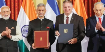 भारत-इजरायल में 16 समझौते, 11 एलान