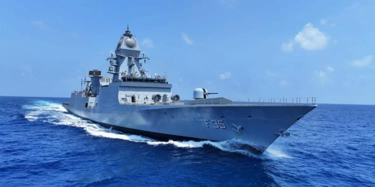 INS Taragiri Stealth Frigate Indian Navy