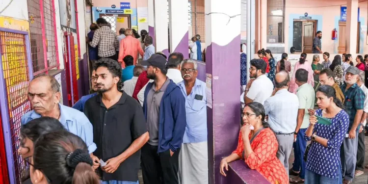 Assam crosses 75 pc voter turnout, Kerala 62 pc