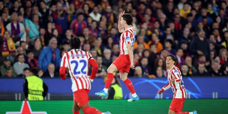 Atletico beat Barca in Champions League