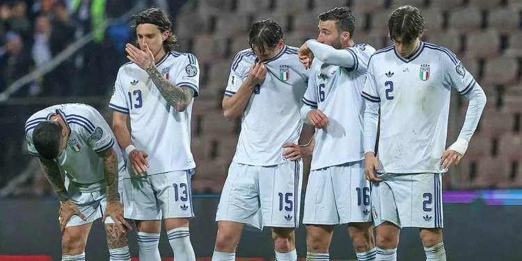 Italy miss World Cup berth after loss to Bosnia