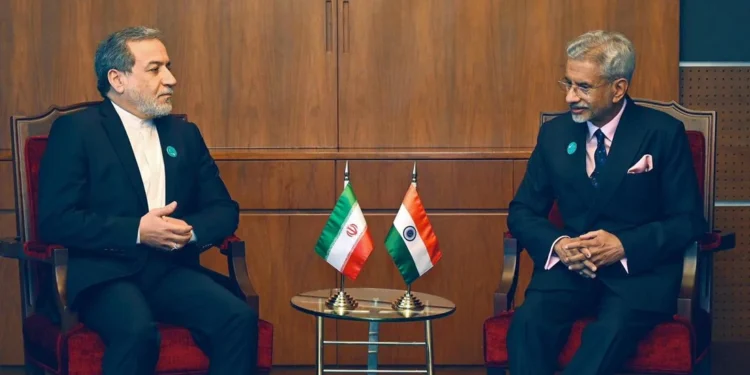 Jaishankar holds talks with Araghchi