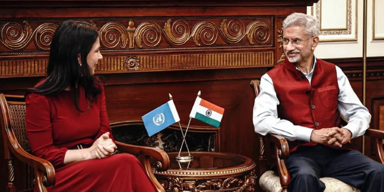 Jaishankar meets UNGA President Baerbock