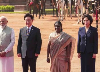 India South Korea relations, Rashtrapati Bhavan ceremony, Modi Lee meeting, India Korea partnership, Jaishankar meeting Lee