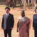 India South Korea relations, Rashtrapati Bhavan ceremony, Modi Lee meeting, India Korea partnership, Jaishankar meeting Lee
