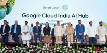 Naidu, Vaishnaw lay foundation of Google Cloud Hub