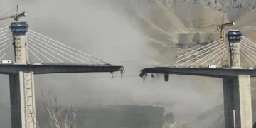 US strikes key highway bridge in Iran