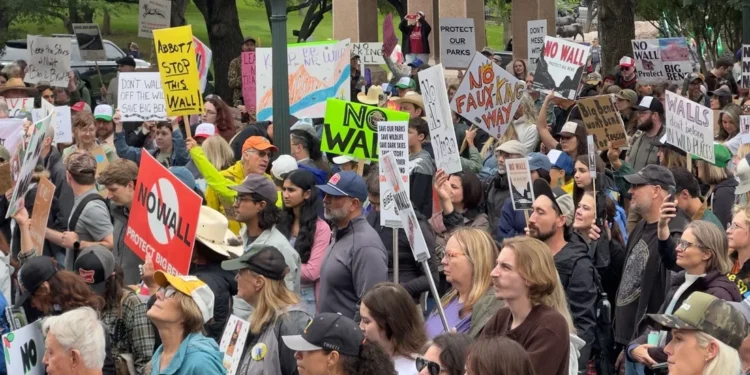 United against border wall