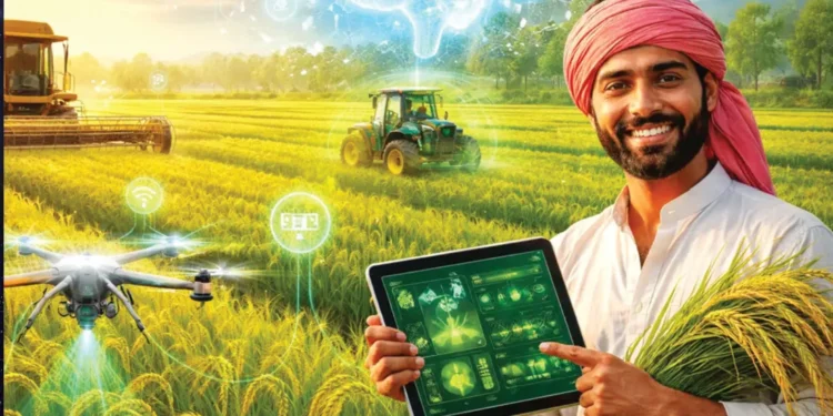 खेती में एआई गेम चेंजर: भारत बना तीसरा सबसे बड़ा केंद्र