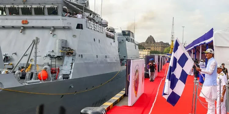 भारतीय नौसेना के आईओएस सागर मिशन को हरी झंडी