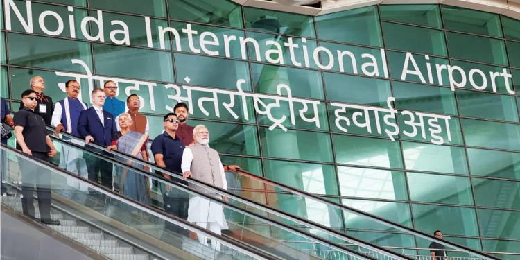 नोएडा इंटरनेशनल एयरपोर्ट जेवर उद्घाटन