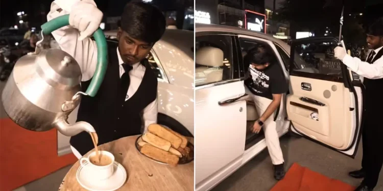 रॉल्स रॉयस में 1000 रुपये की चाय: वायरल बिजनेस