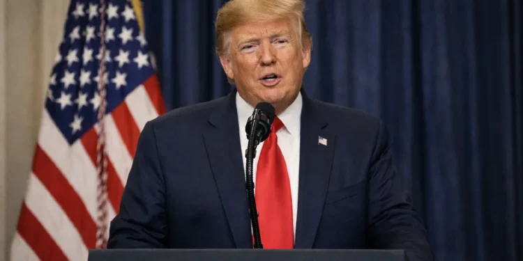 US President Donald Trump