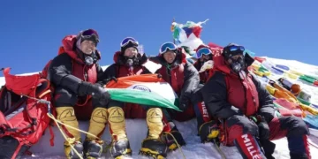 All-women ITBP team scale Mount Everest