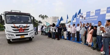 GreenLine Flags Off LNG Trucks with Tata Steel in Odisha