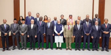 PM Modi meets BRICS foreign ministers in New Delhi