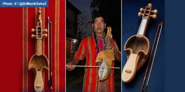 Tripura Sarinda Receives GI Tag, Boosts Cultural Heritage