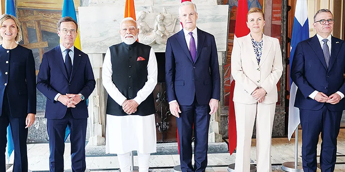 पीएम मोदी ने नॉर्डिक नेताओं के साथ की बैठक, ग्रीन टेक्नोलॉजी और AI पर चर्चा