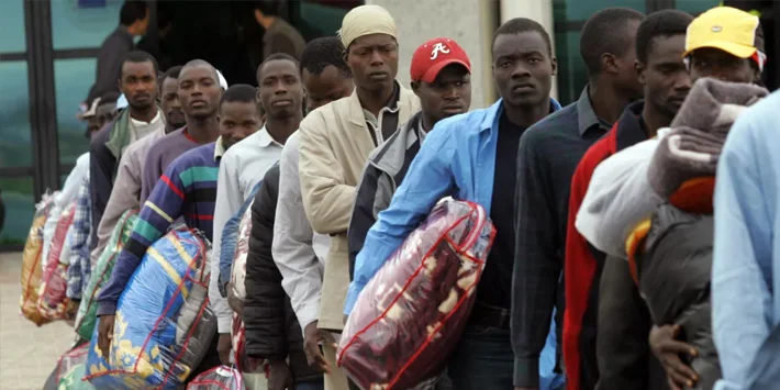 Migrants return home