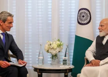 PM Modi meets Saint-Gobain CEO Bazin