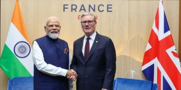 PM Modi and UK PM Starmer Review Ties at G7 Summit