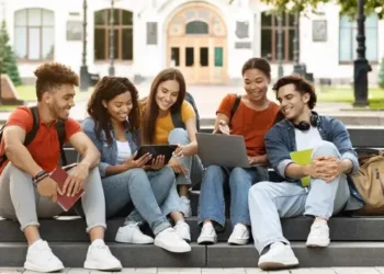 student in foreign country