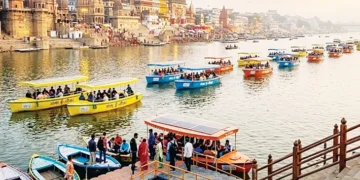 varanasi-ganga-river-one-hundred-electric-boats-launch-cng-conversion-plan
