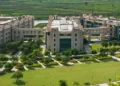An Indian university campus