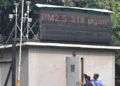 An air quality monitoring
